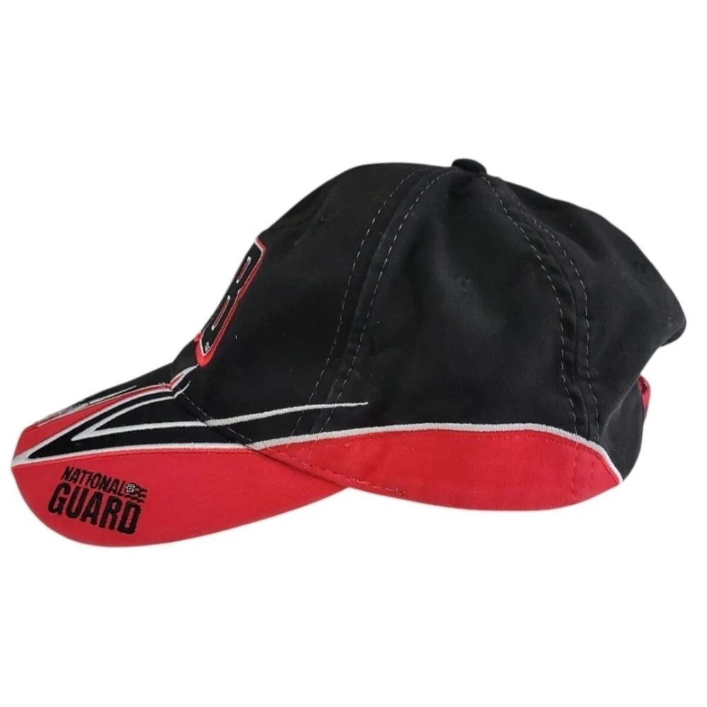 Winners Circle Mens NASCAR Dale JR. Black‎ #88 AMP National Guard Cap Hat